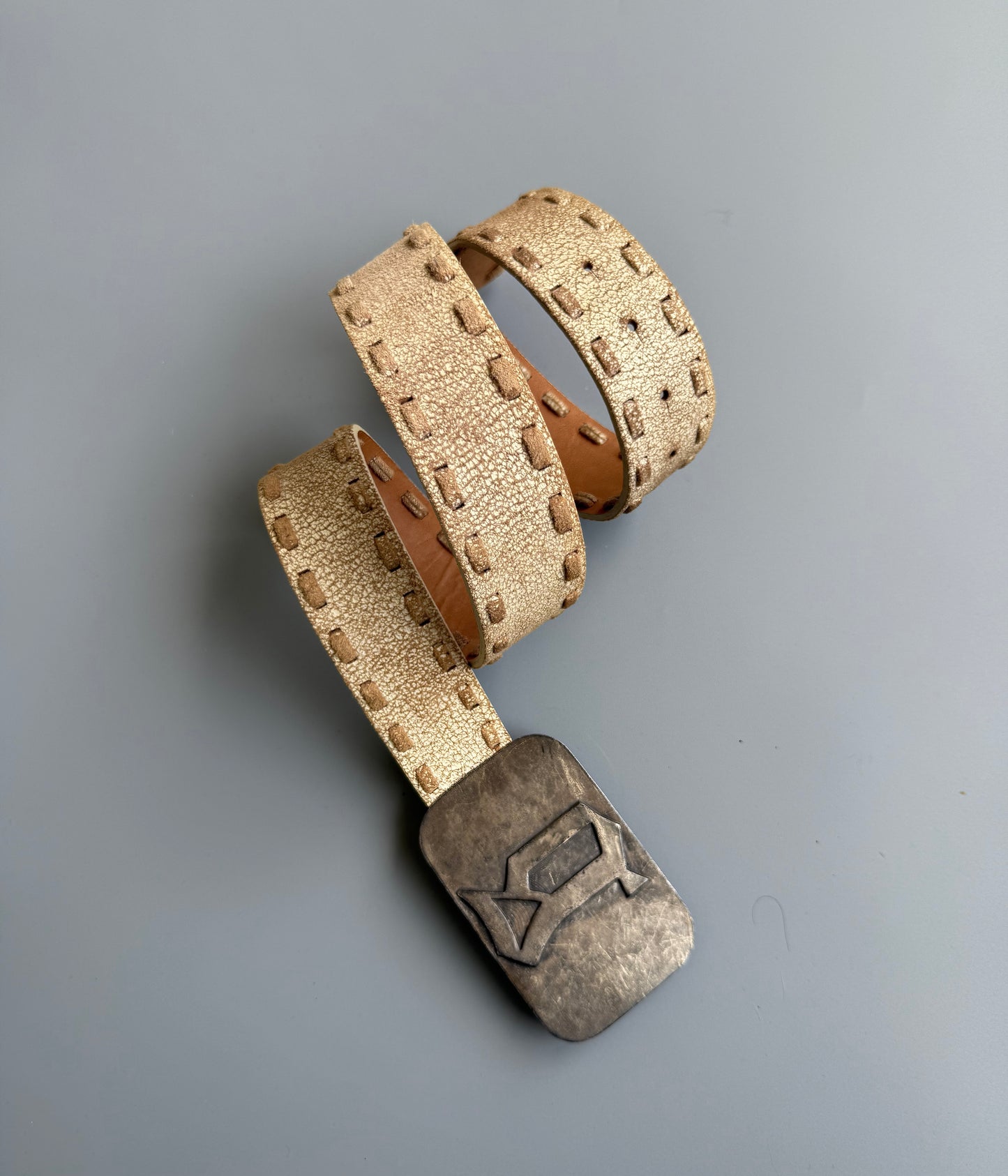 John Galliano Leather Belt