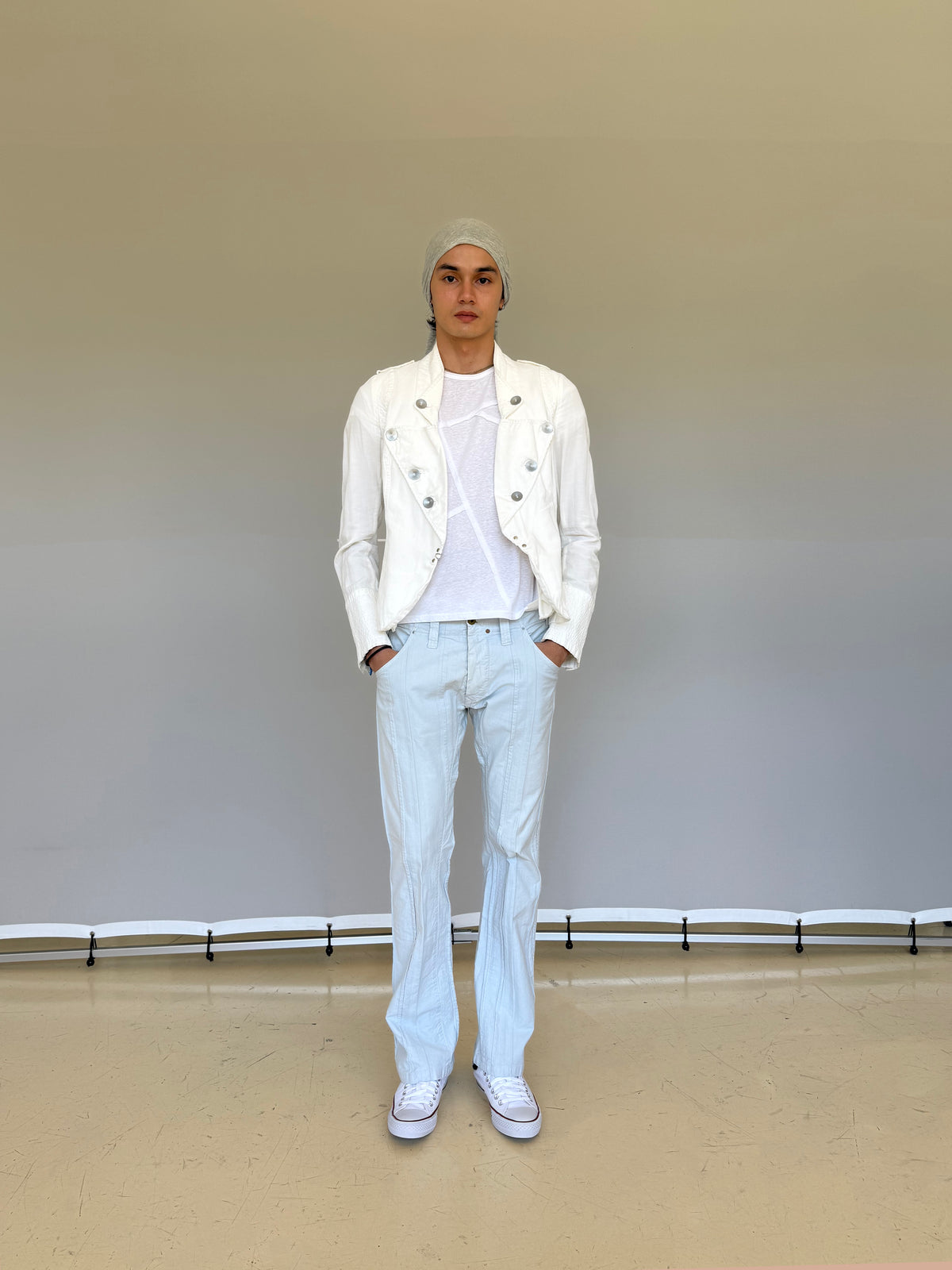 Made In Italy White Blazer