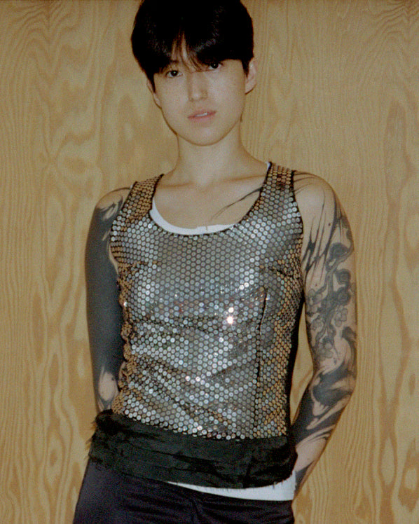 Jean Colonna Sequin Tank Top