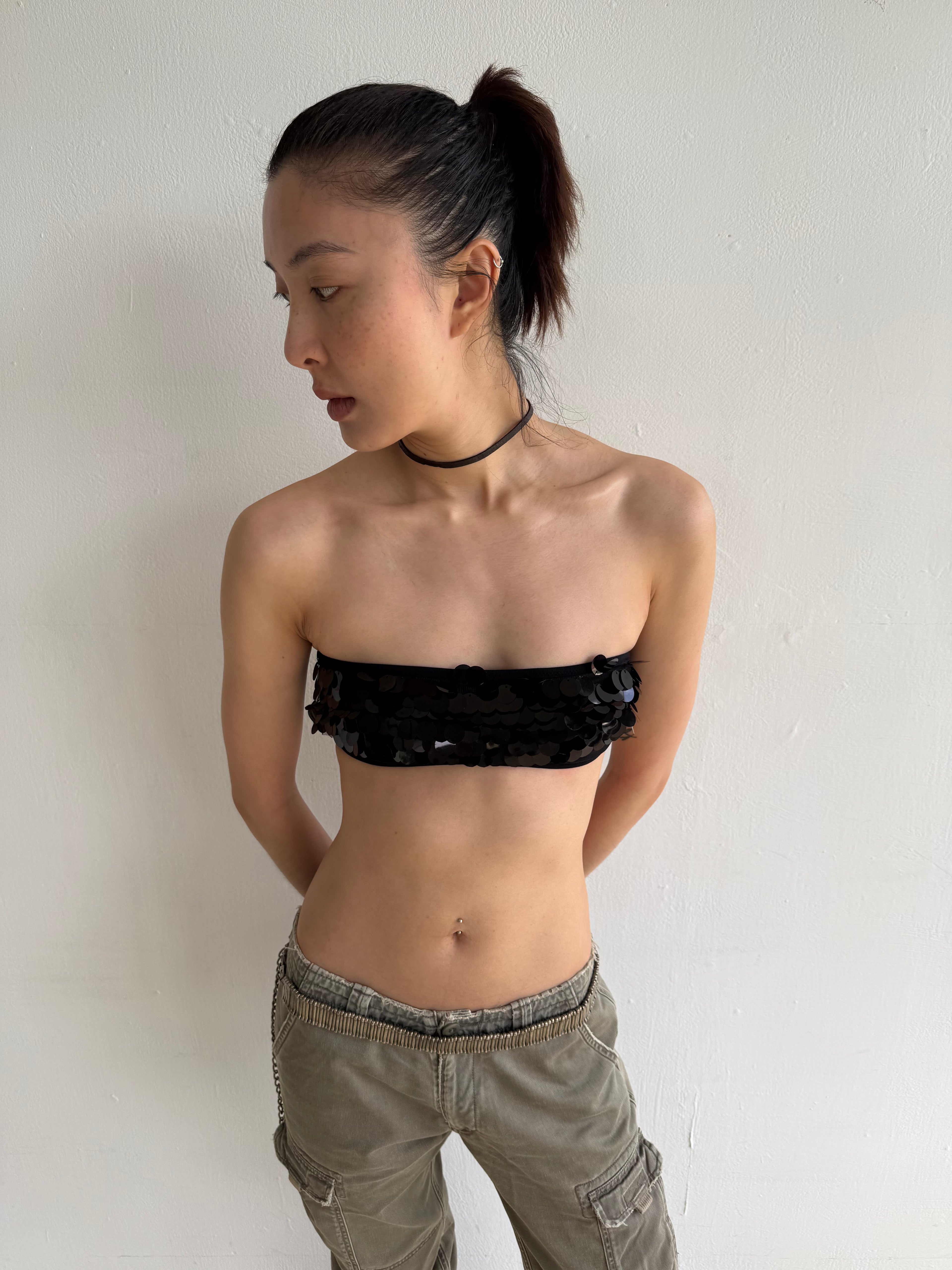Silver Tone Metal Belt