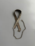 Silver Tone Metal Belt