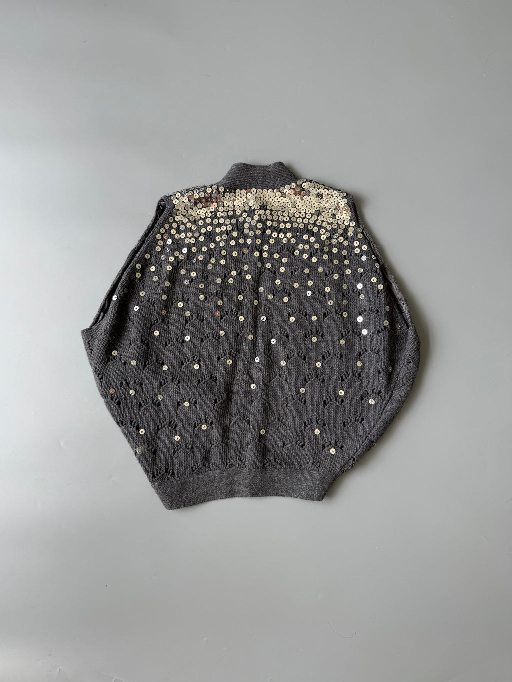 Moschino Sequin Knit Vest