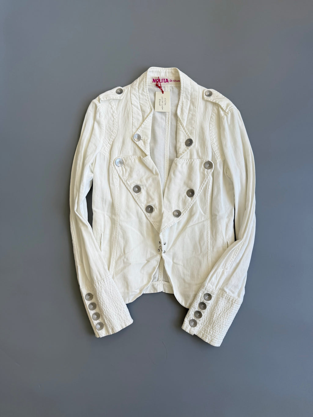 Made In Italy White Blazer