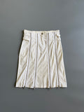 Made In Italy Zippers Skirt