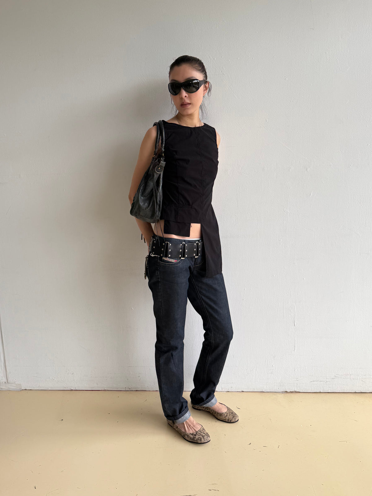 Black Asymmetrical Top