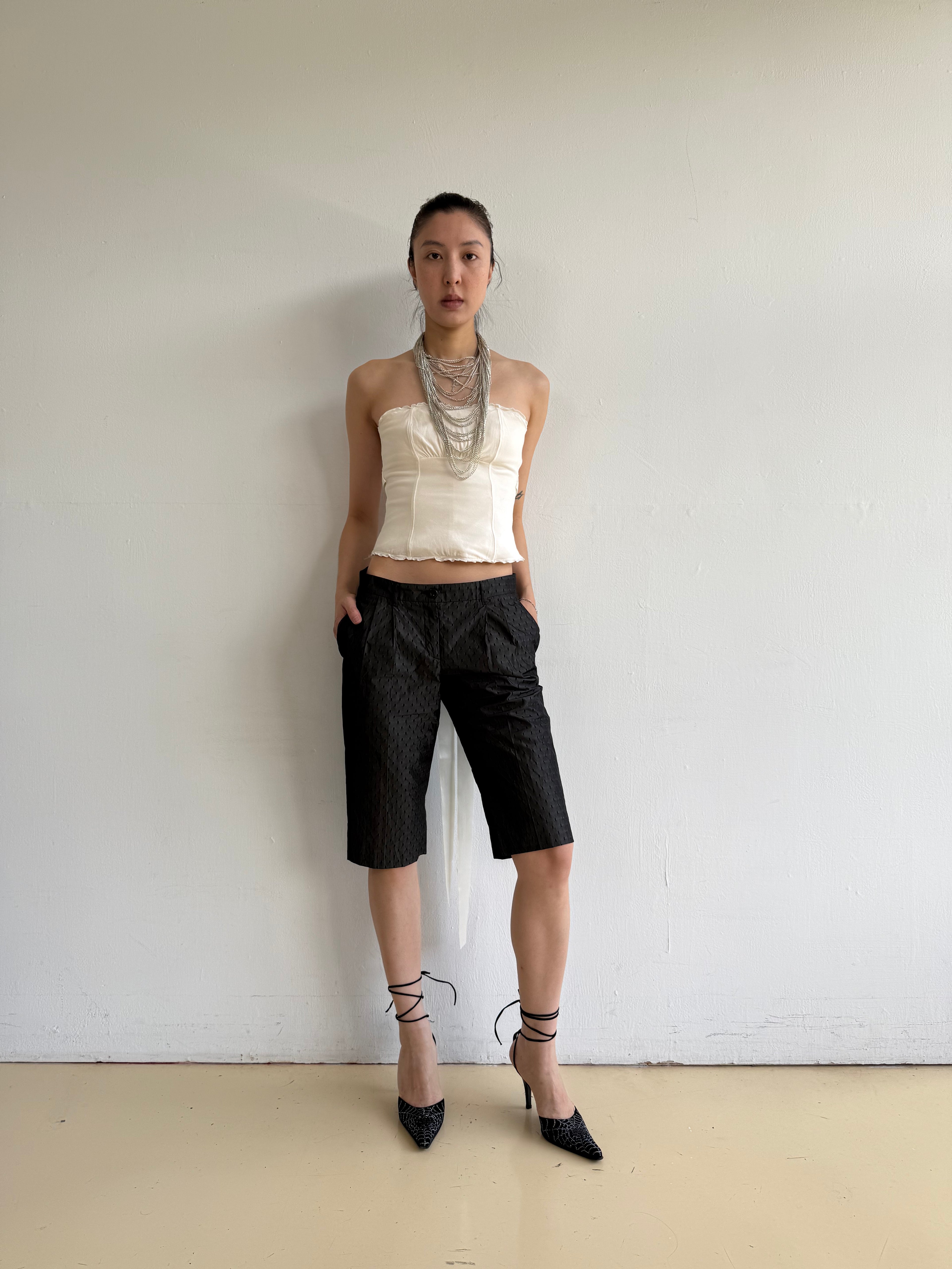 Cream Corset Top
