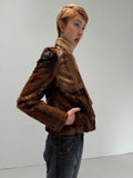 90'S Miu Miu Leather Jacket
