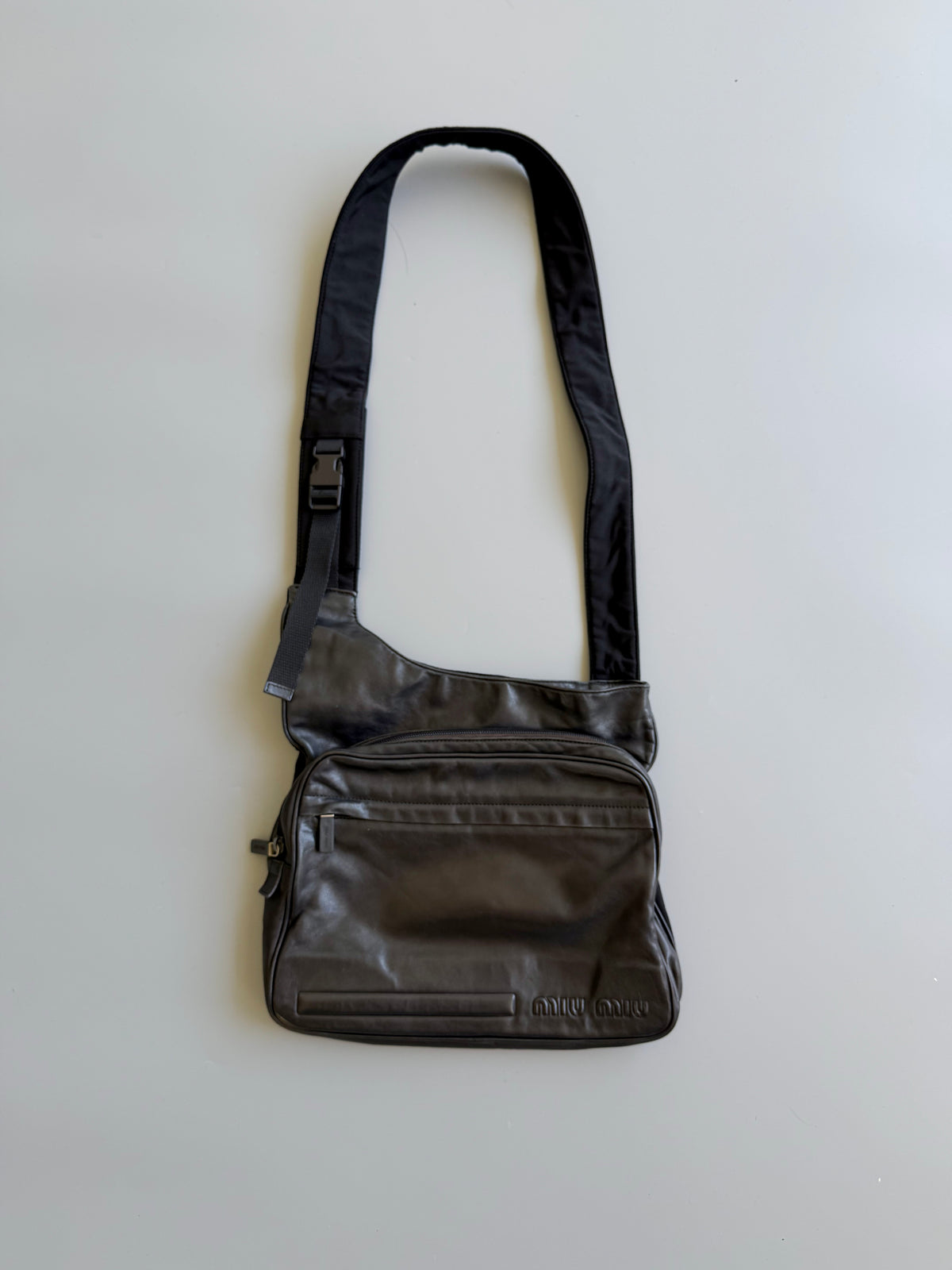 Miu Miu 90's Leather Crossbody Bag