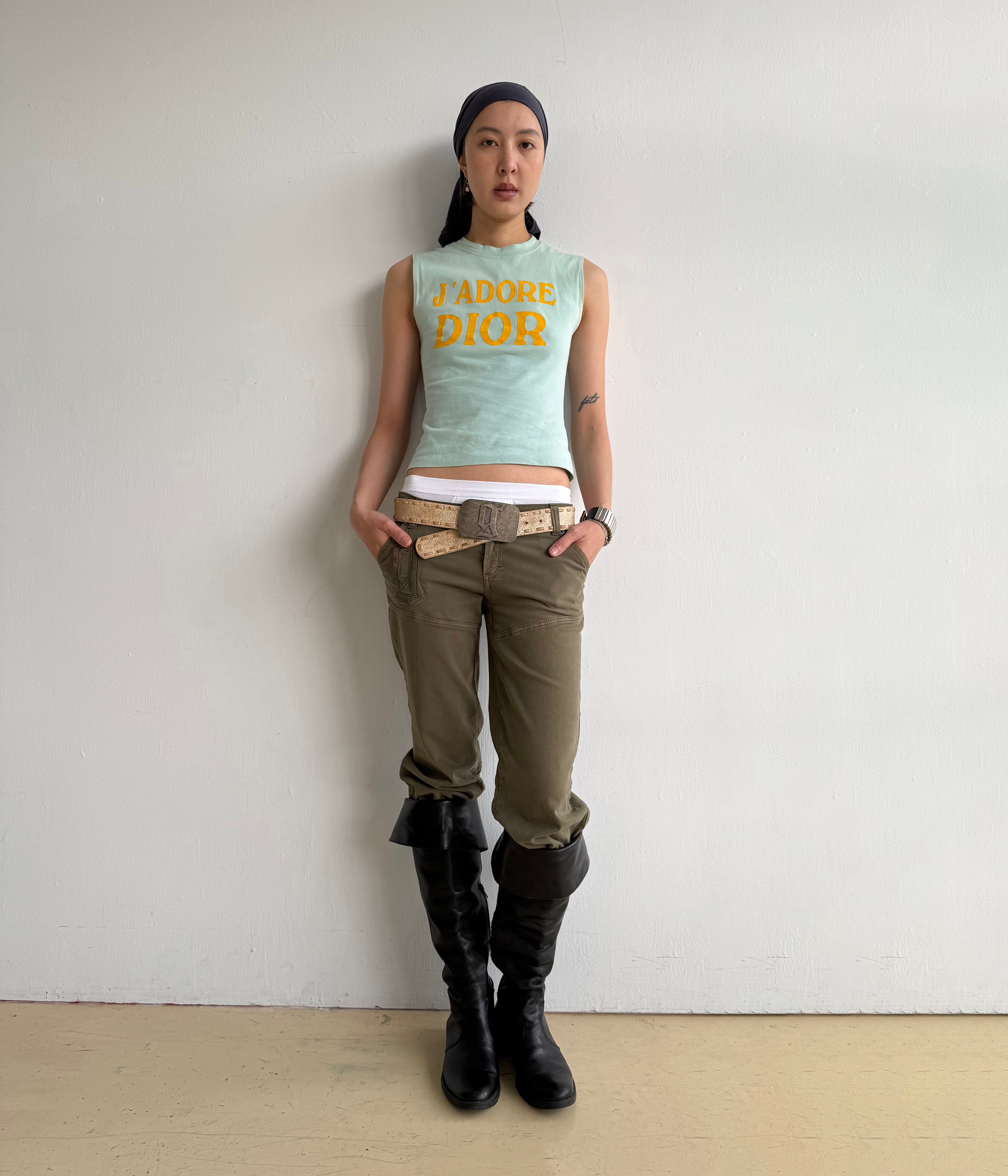 Christian Dior by john galliano tank top