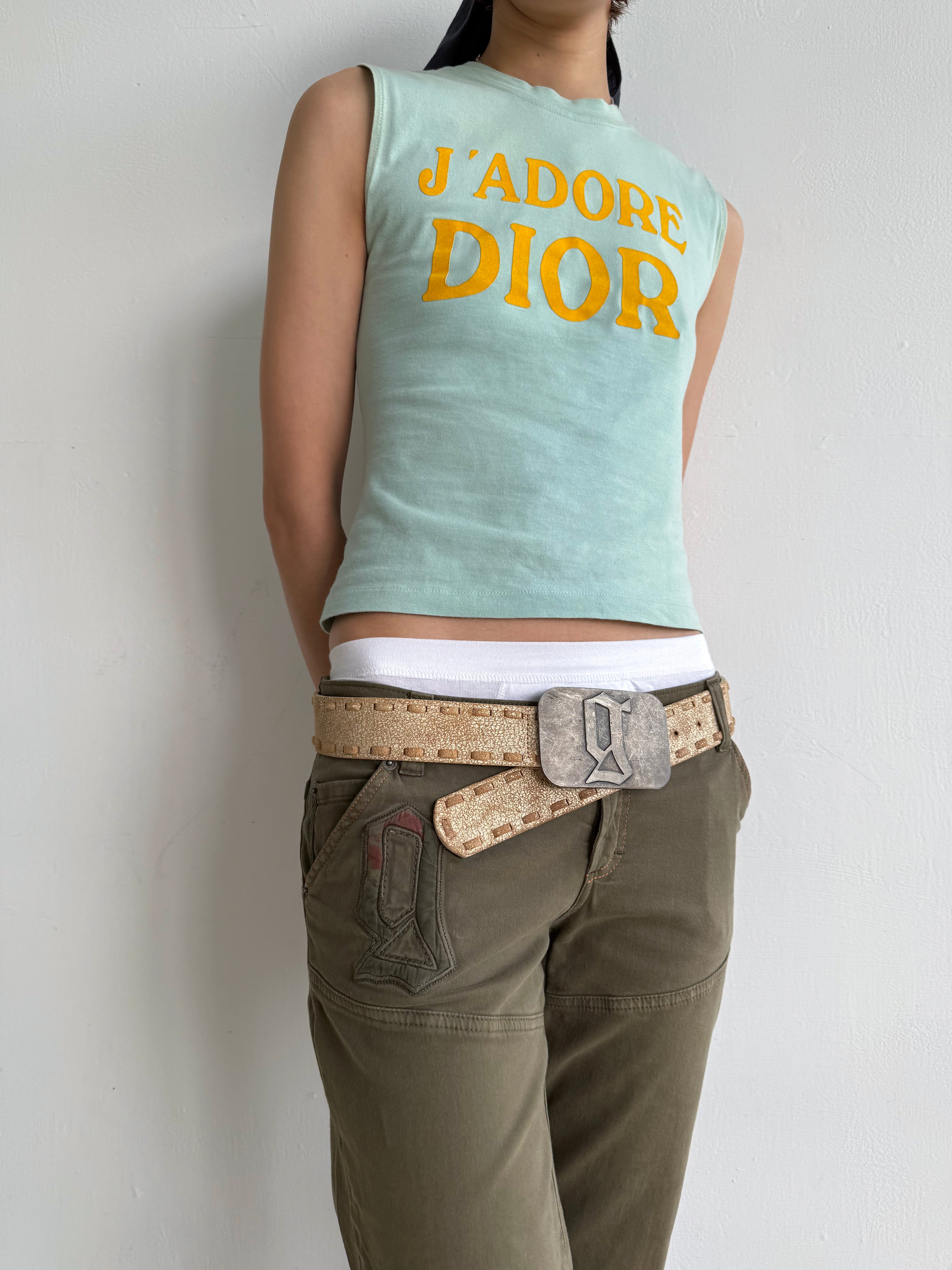 Christian Dior by john galliano tank top