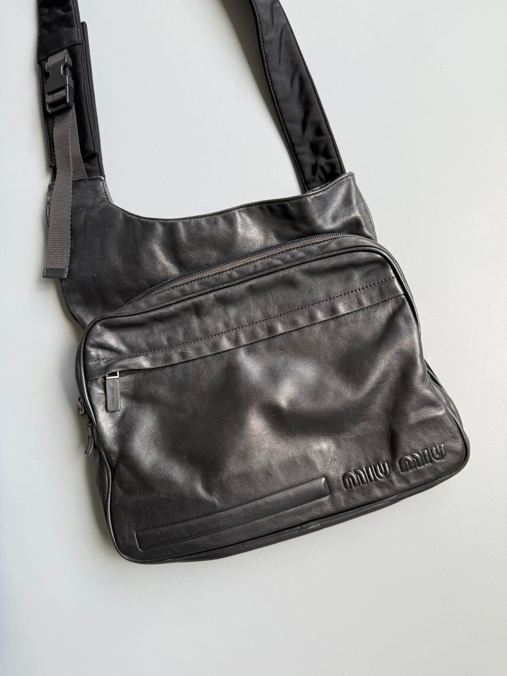 Miu Miu 90's Leather Crossbody Bag