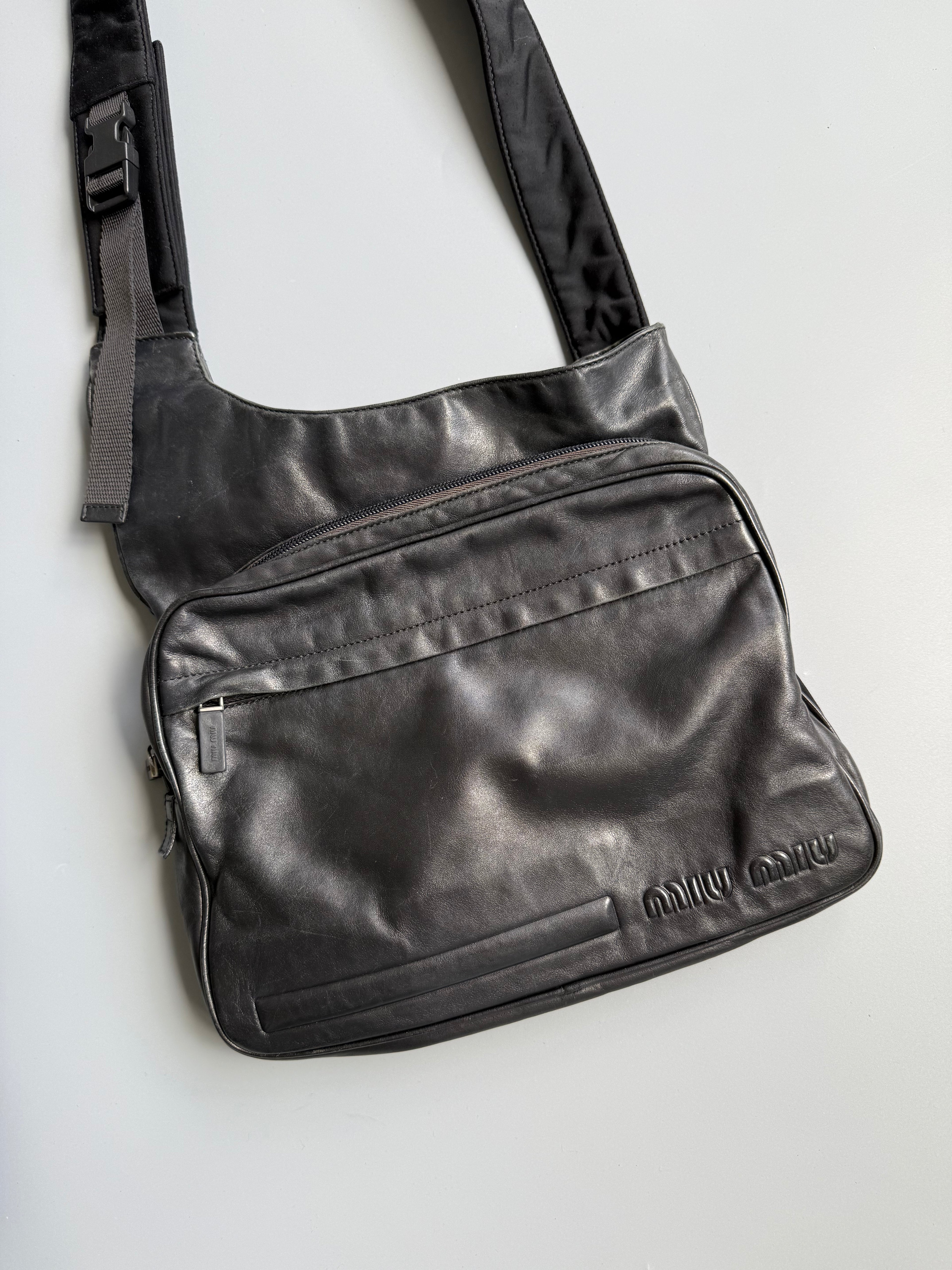 Miu Miu 90's Leather Crossbody Bag