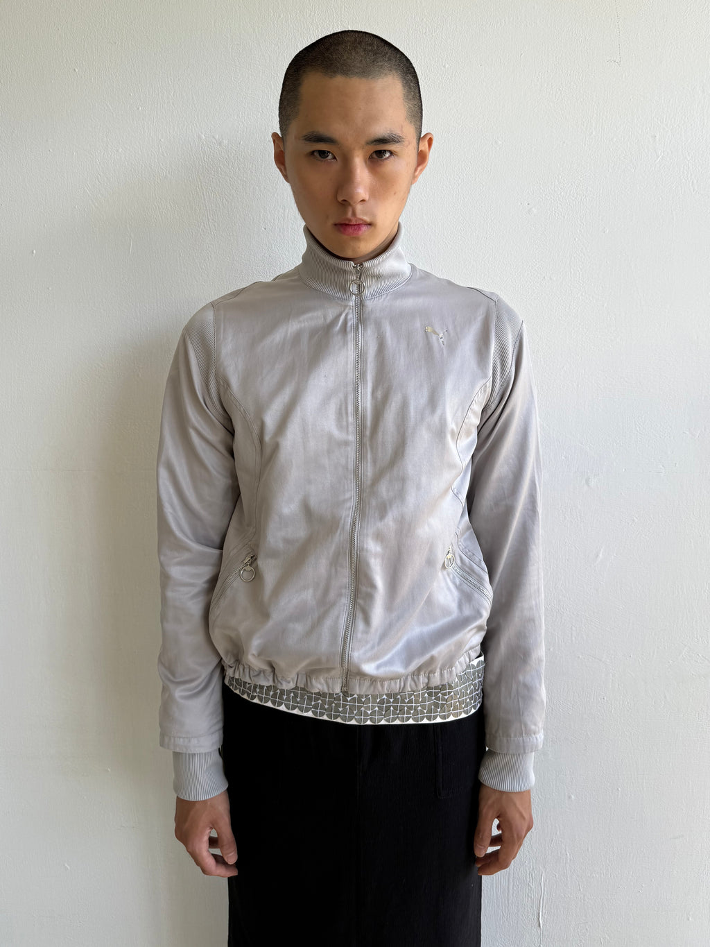 Puma Grey Zip Up Jacket