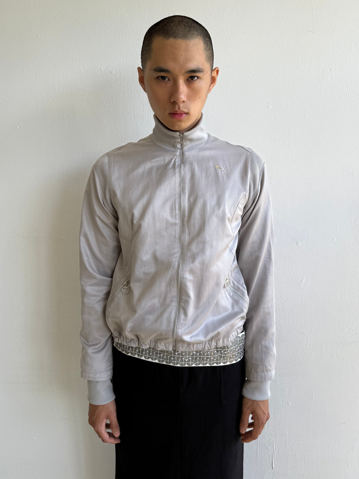 Puma Grey Zip Up Jacket