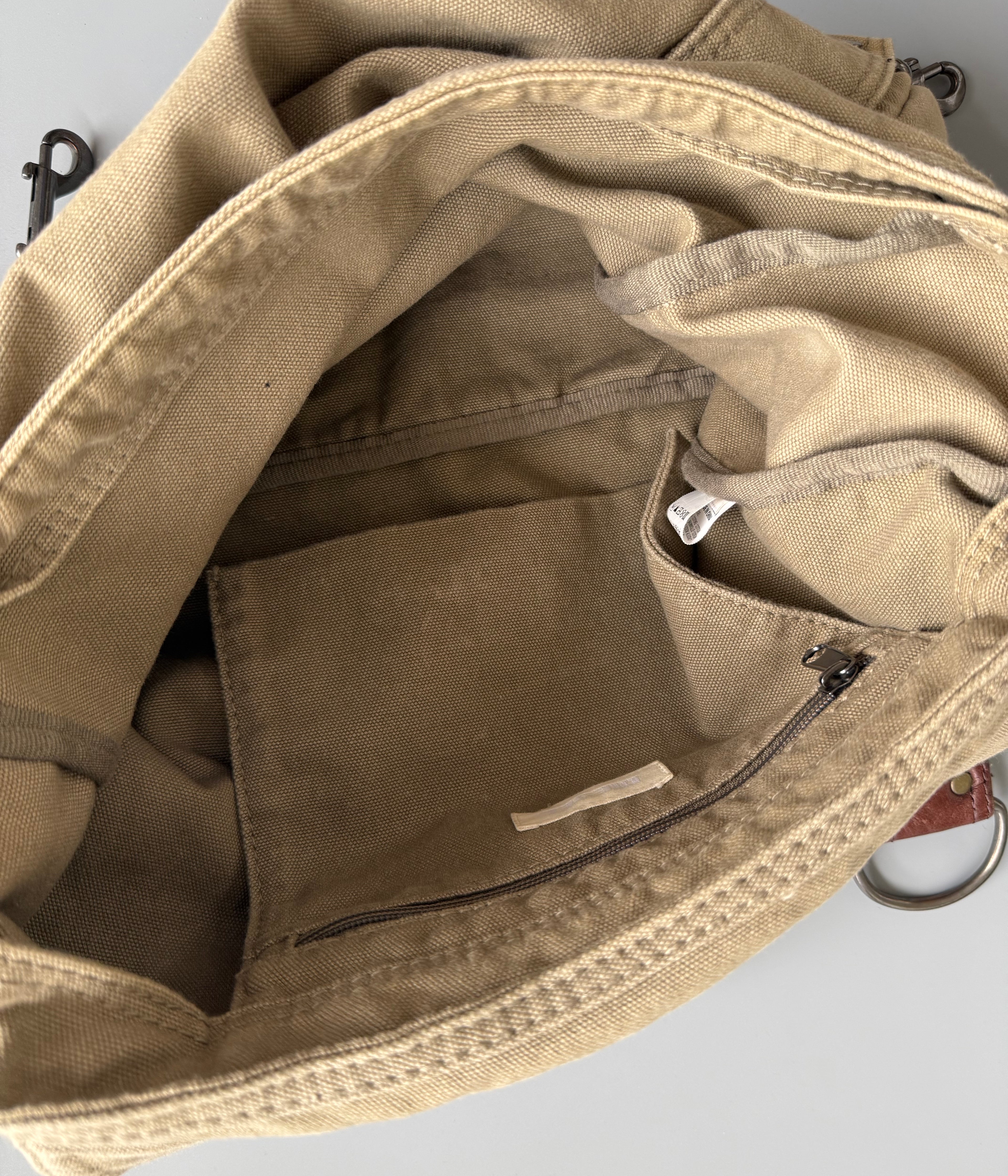 Diesel Canvas Crossbody Bag