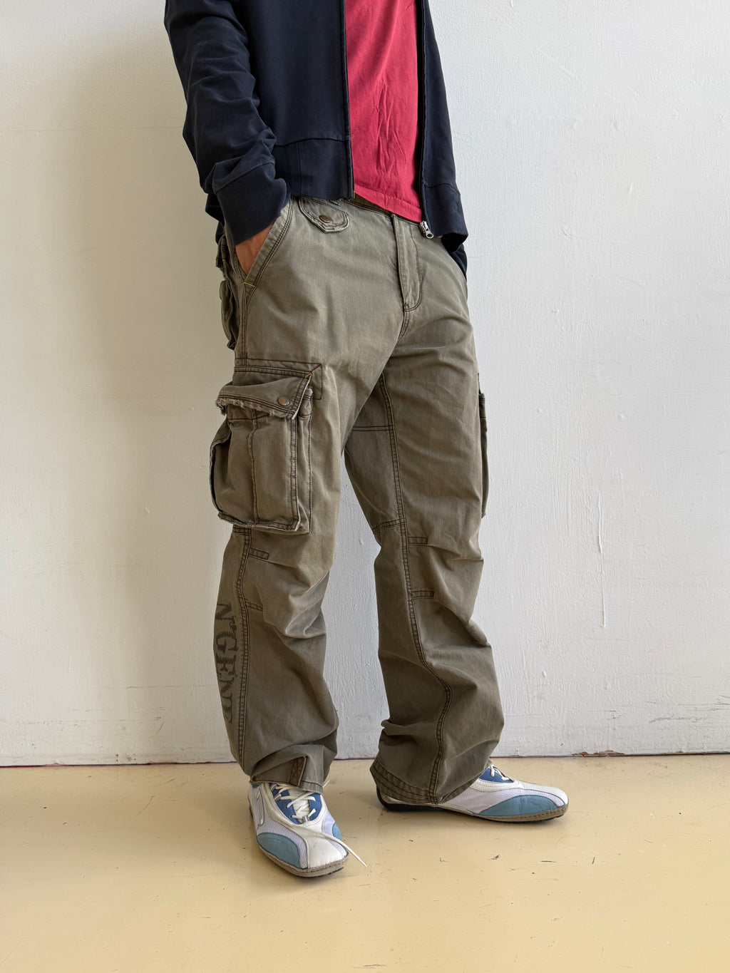 Kahki Cargo Pants