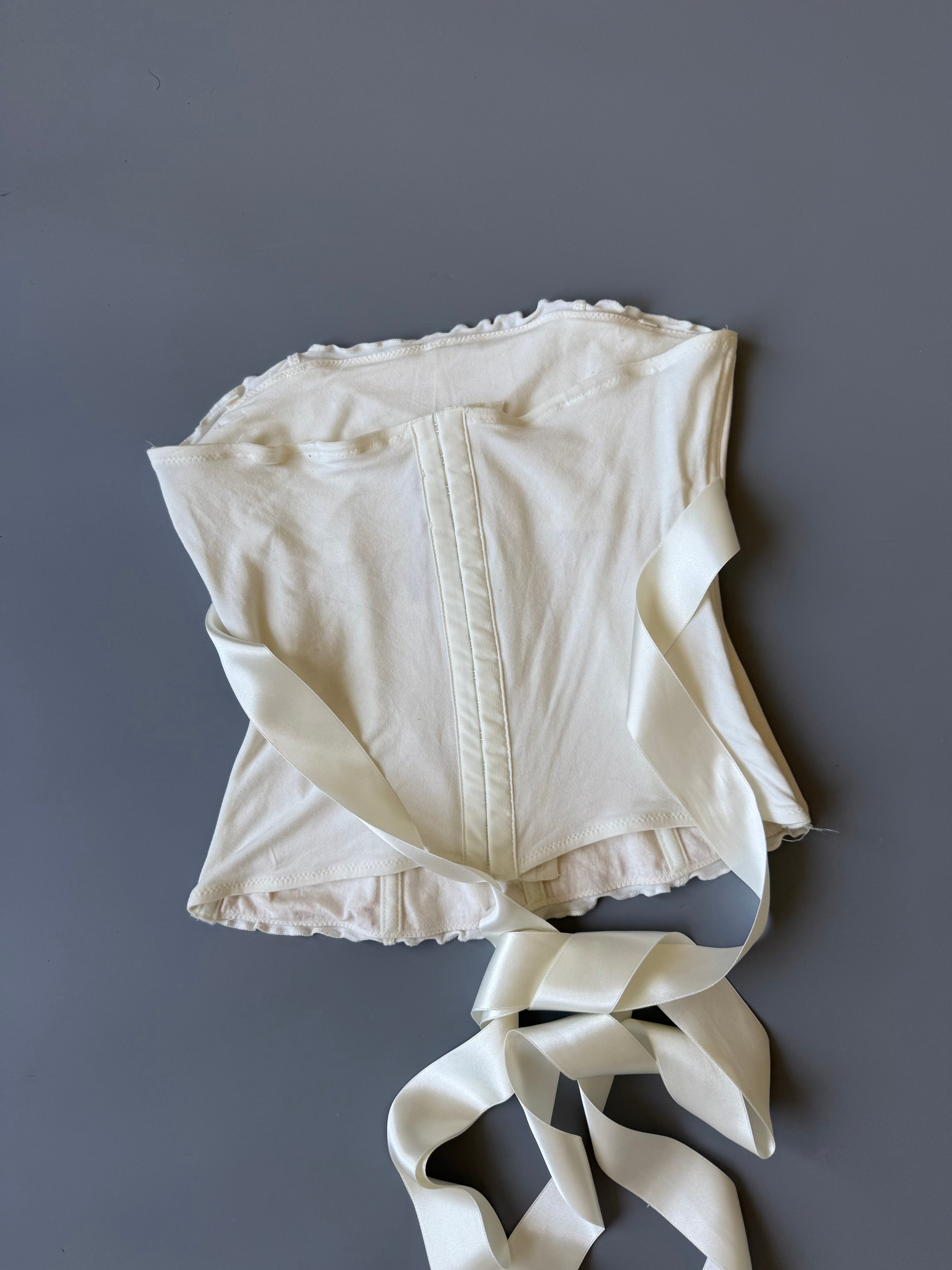 Cream Corset Top