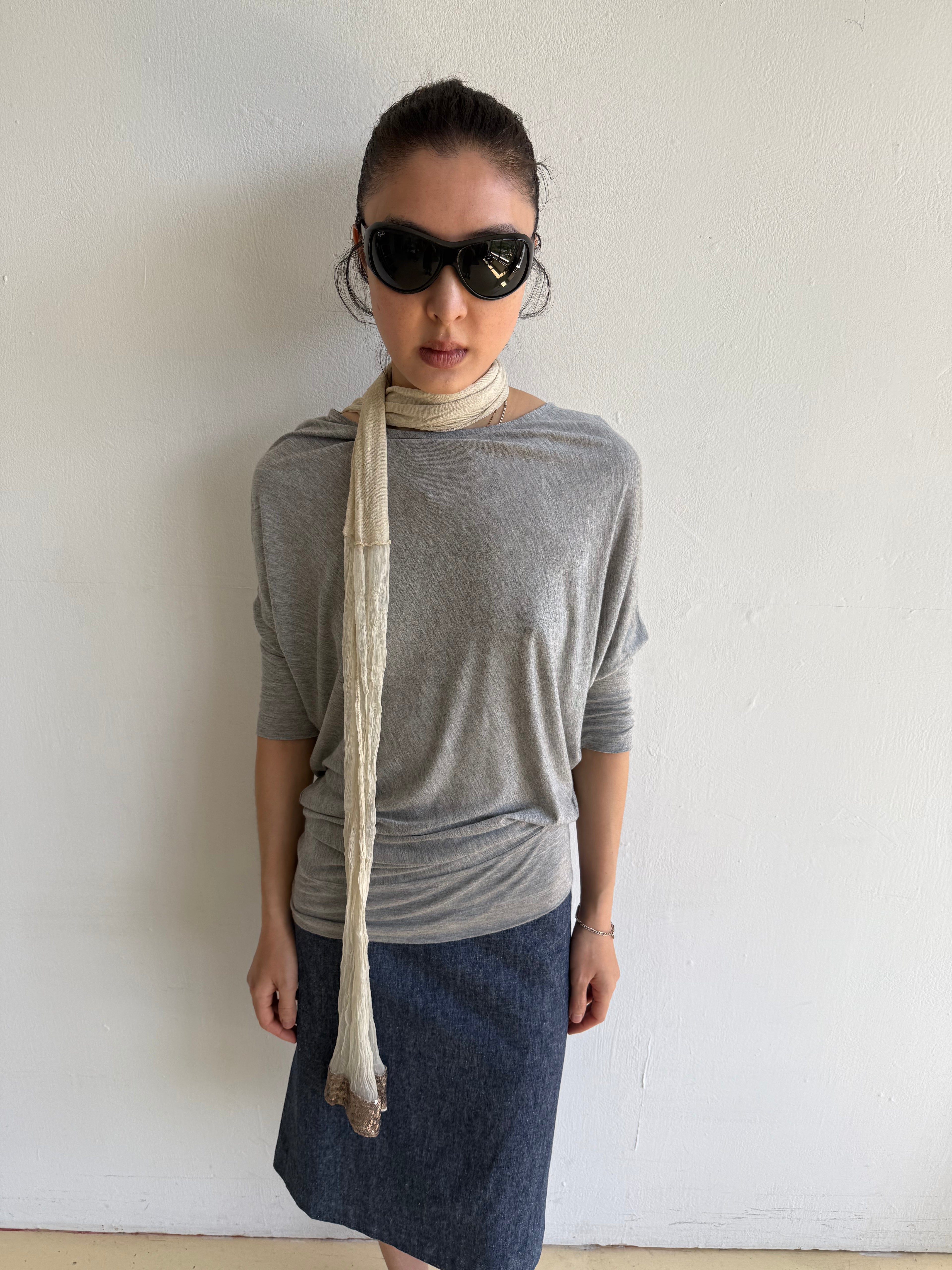 Jil Sander Denim Skirt