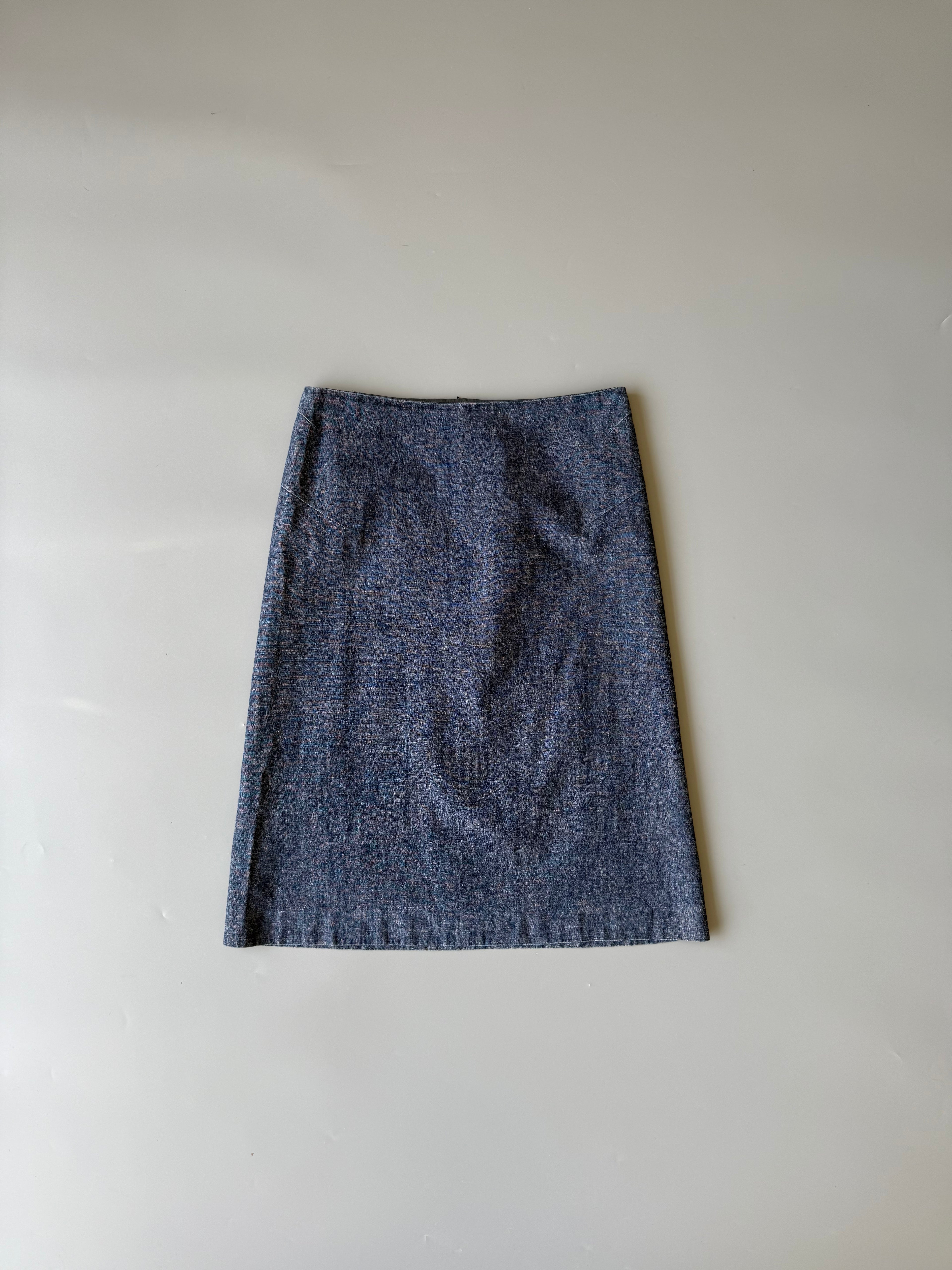 Jil Sander Denim Skirt