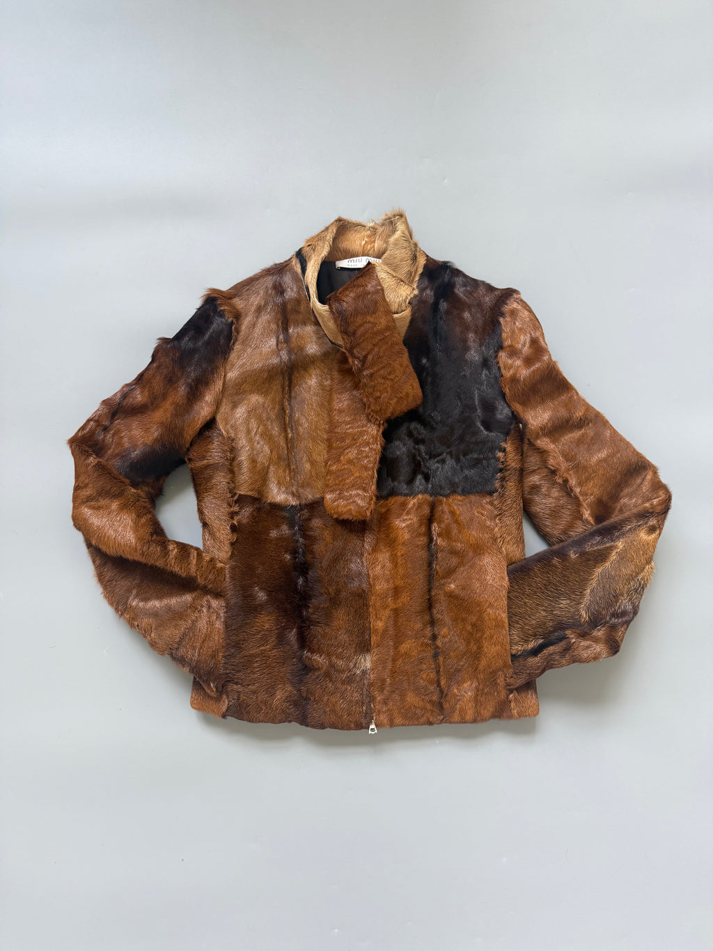 90'S Miu Miu Leather Jacket