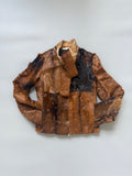 Miu Miu Fall 1999 Fur Leather Jacket