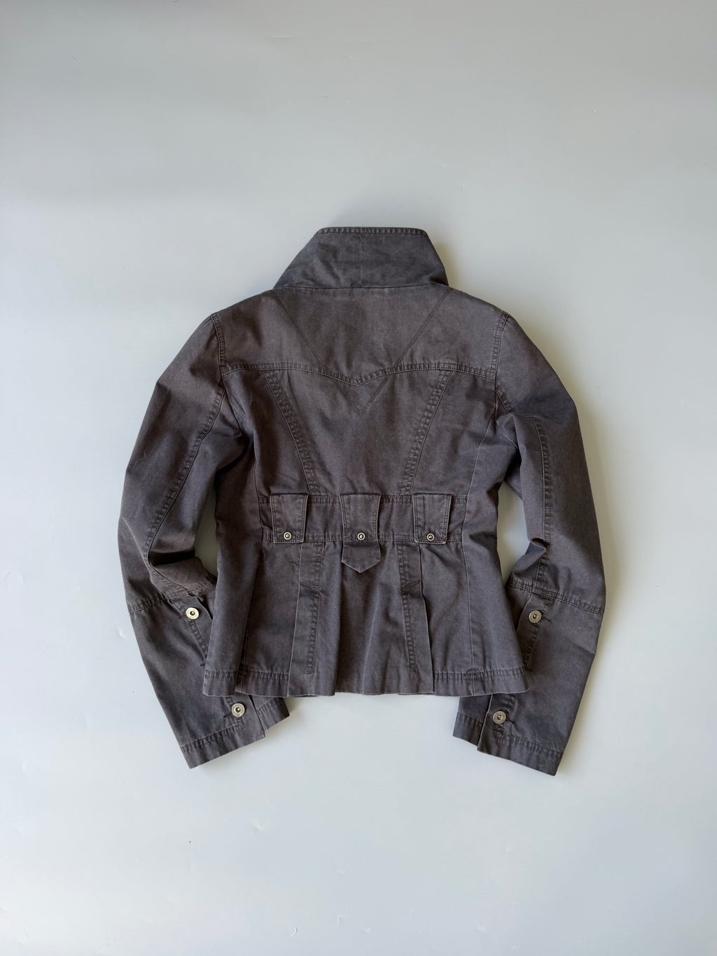 Diesel Charcoal Cotton Blazer