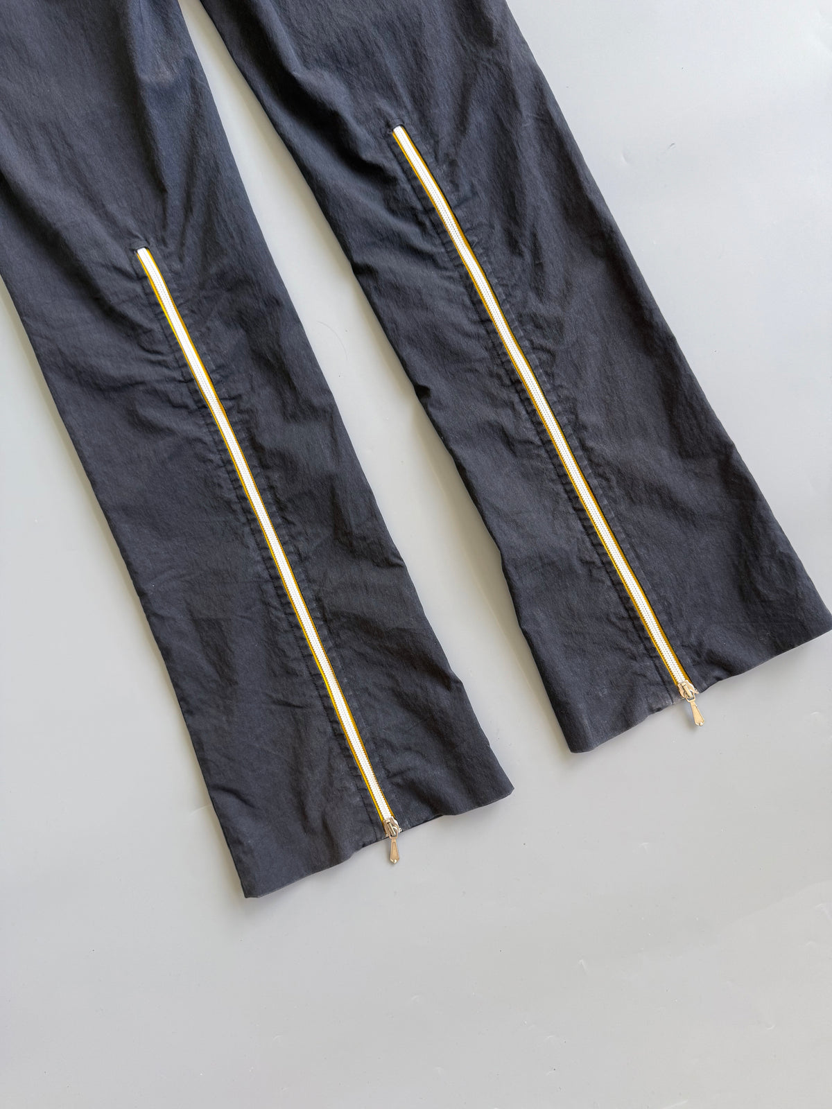 Miu Miu Navy Nylone Pants