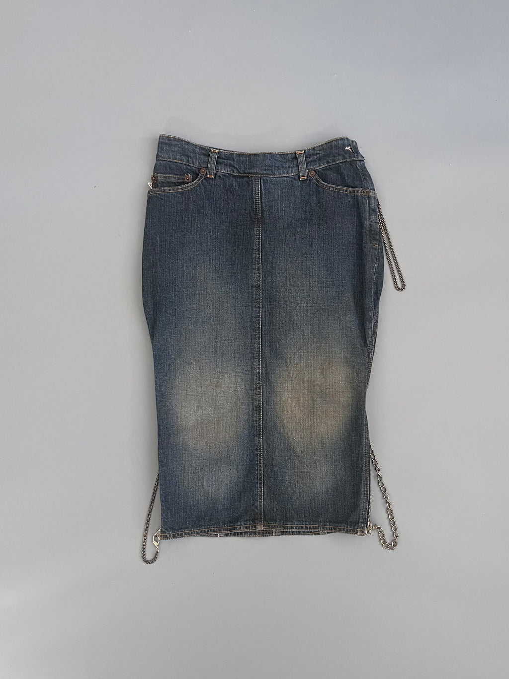 Paul Smith Denim Zipper Skirt
