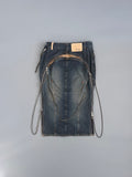Paul Smith Denim Zipper Skirt