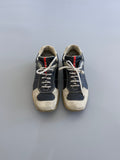 Prada Men’s America’s Club Navy/Grey Leather Sneakers
