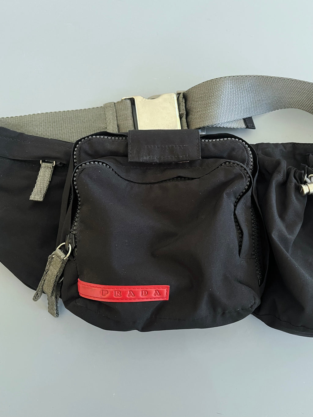 Prada 90s Sports Nylon Waist Bag