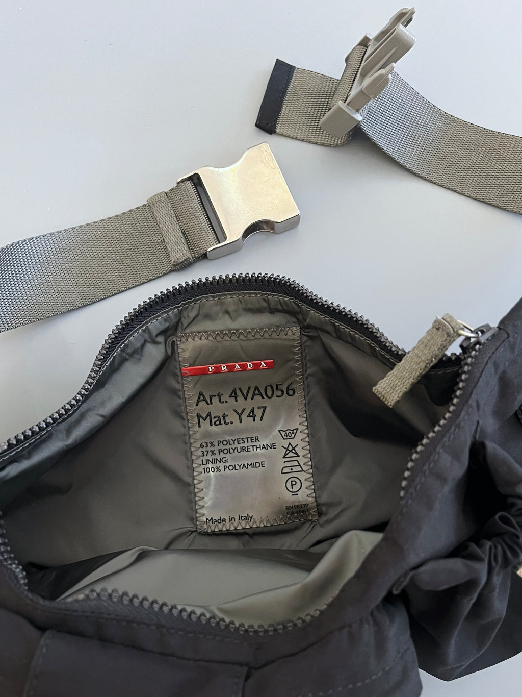 Prada 90s Sports Nylon Waist Bag