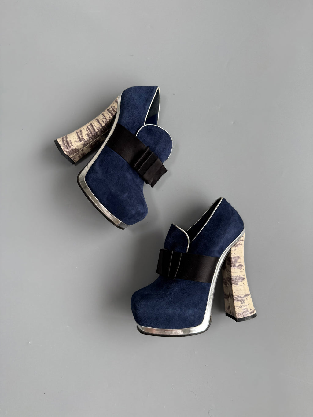 Miu Miu FW12 Bow Platform Heels