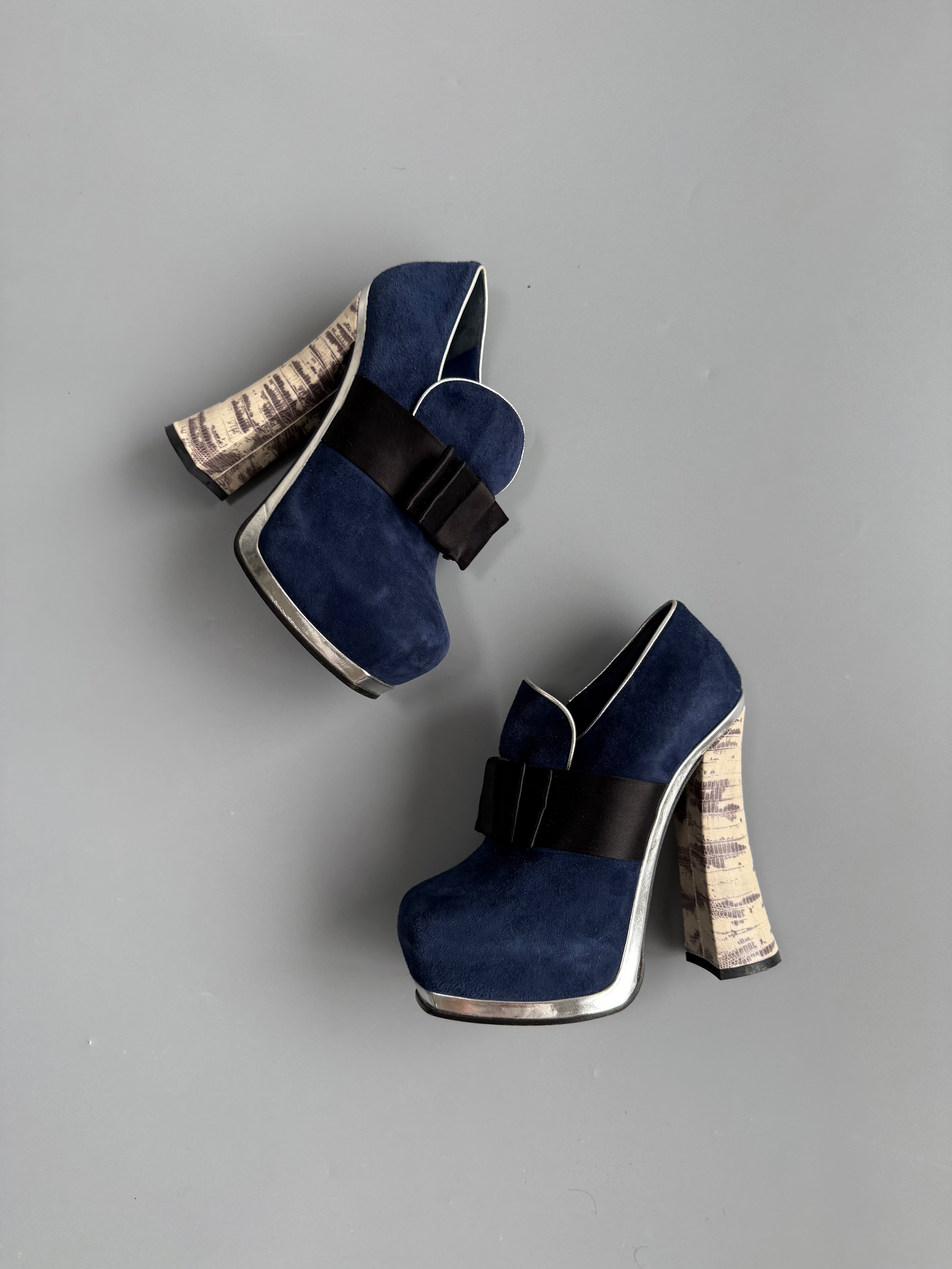 Miu Miu FW12 Bow Platform Heels