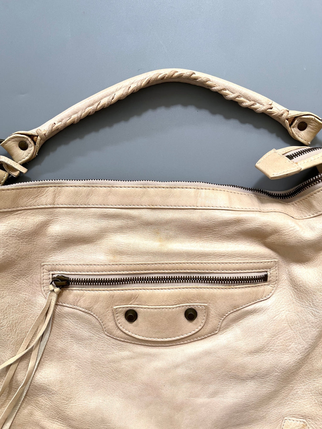 Balenciaga Beige Day Bag