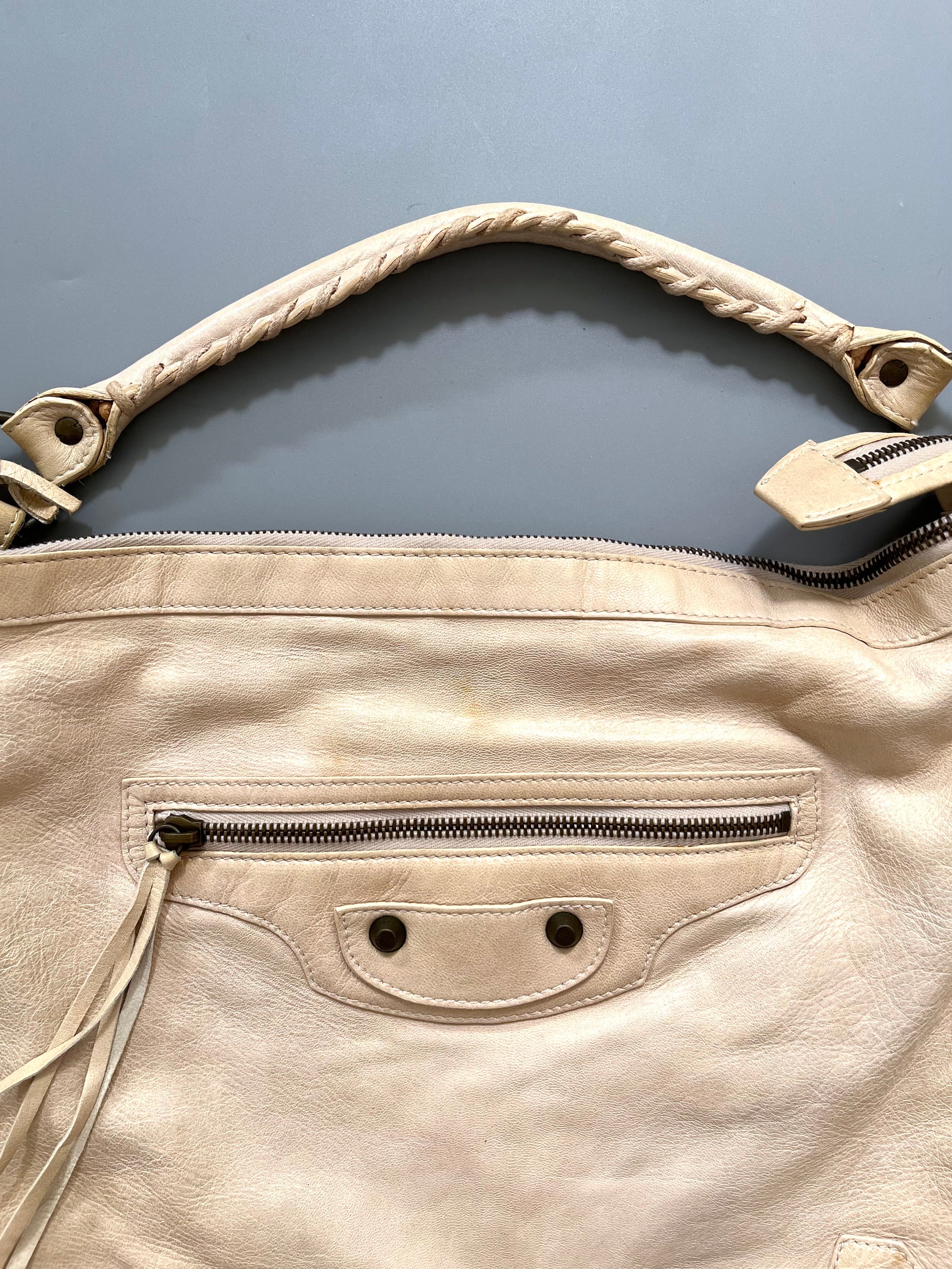 Balenciaga Beige Day Bag