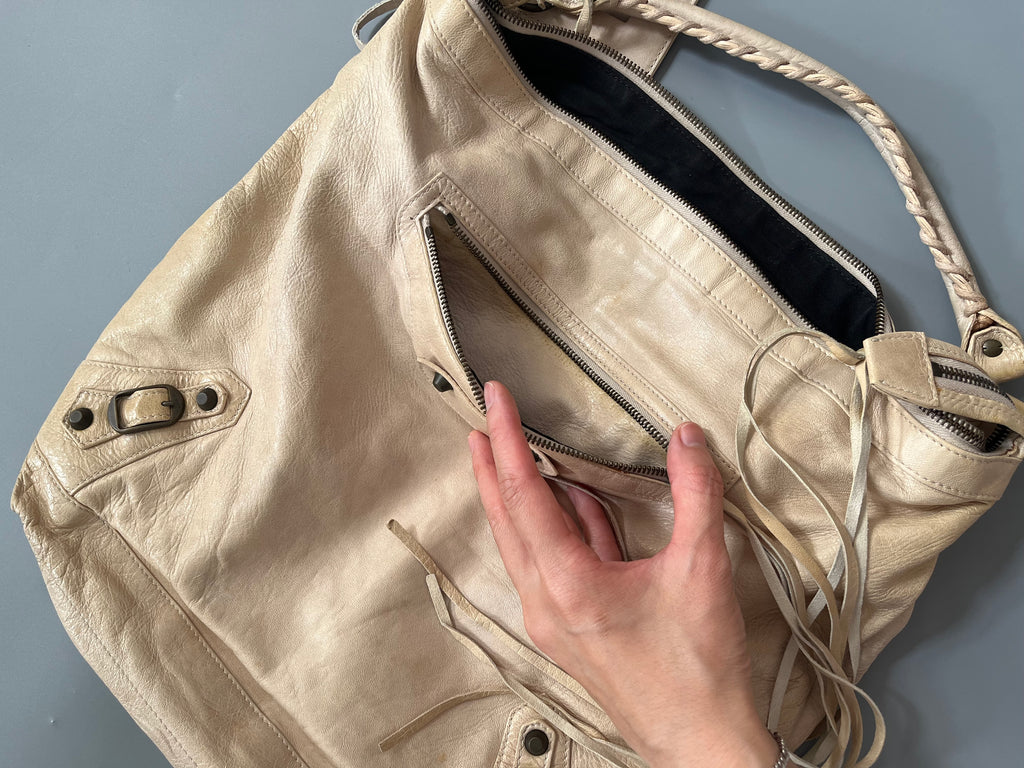 Balenciaga Beige Day Bag