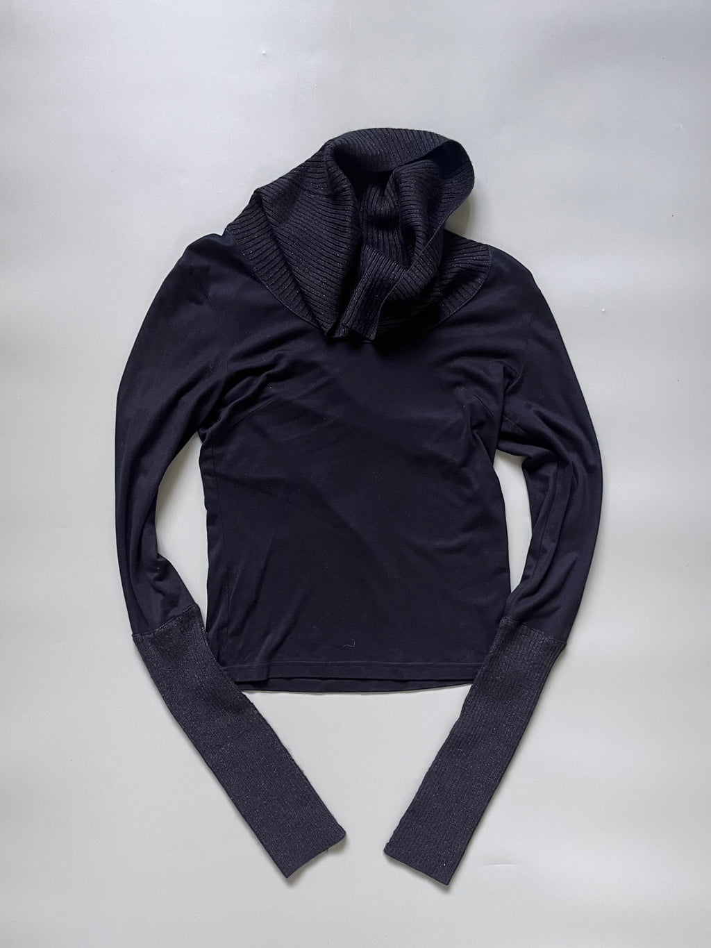 ICB Navy Jersey Knitted Top
