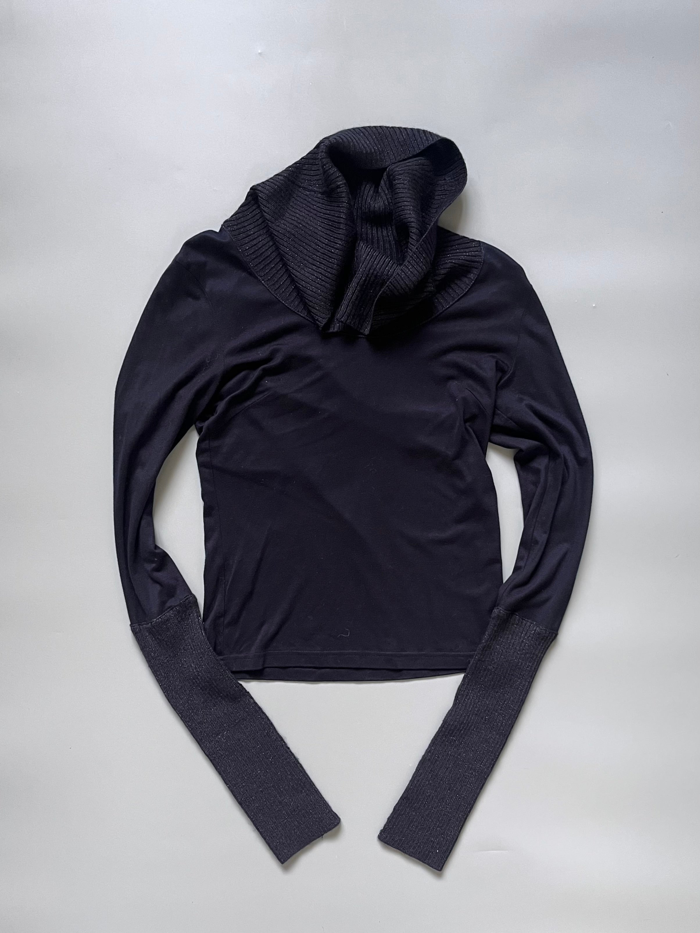 ICB Navy Jersey Knitted Top
