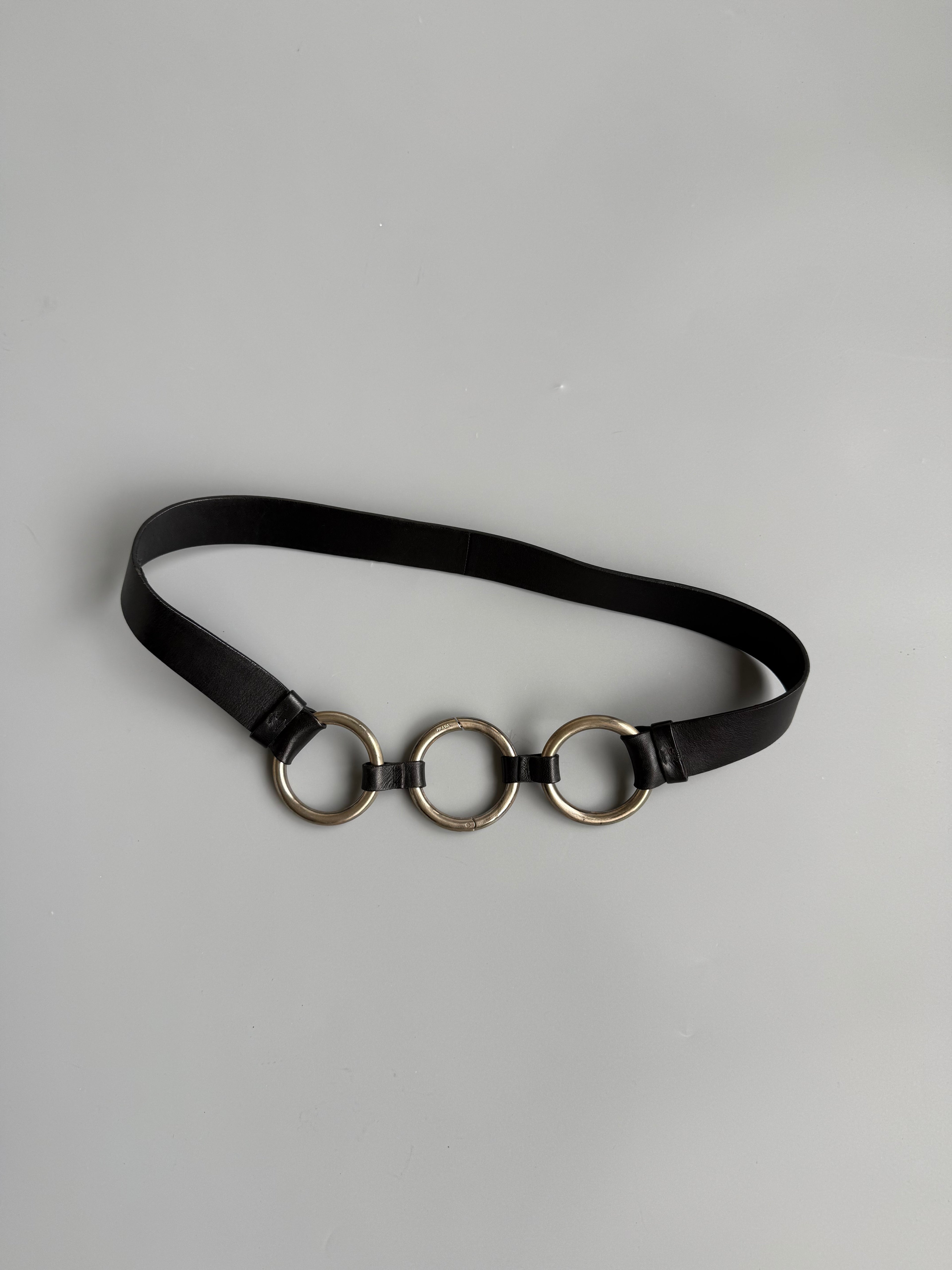 Prada Leather Belt