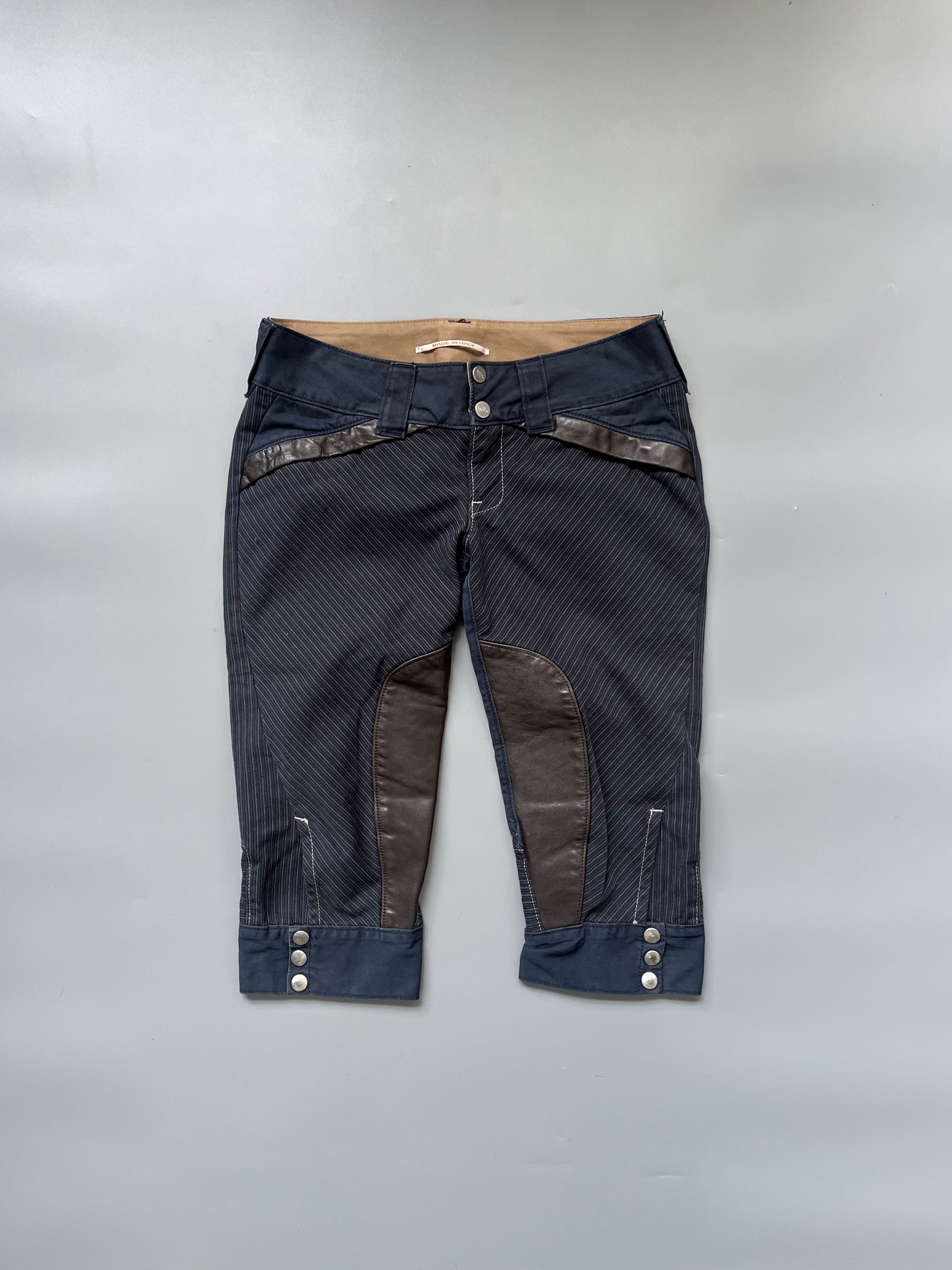 Nolita Black/ Brown Capri Pants