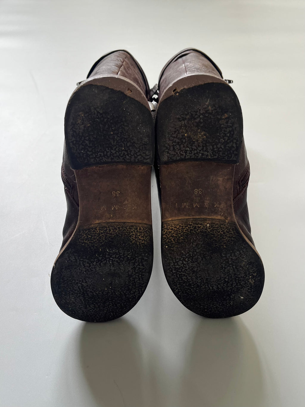 Kammi Brown Leather Riding Boots