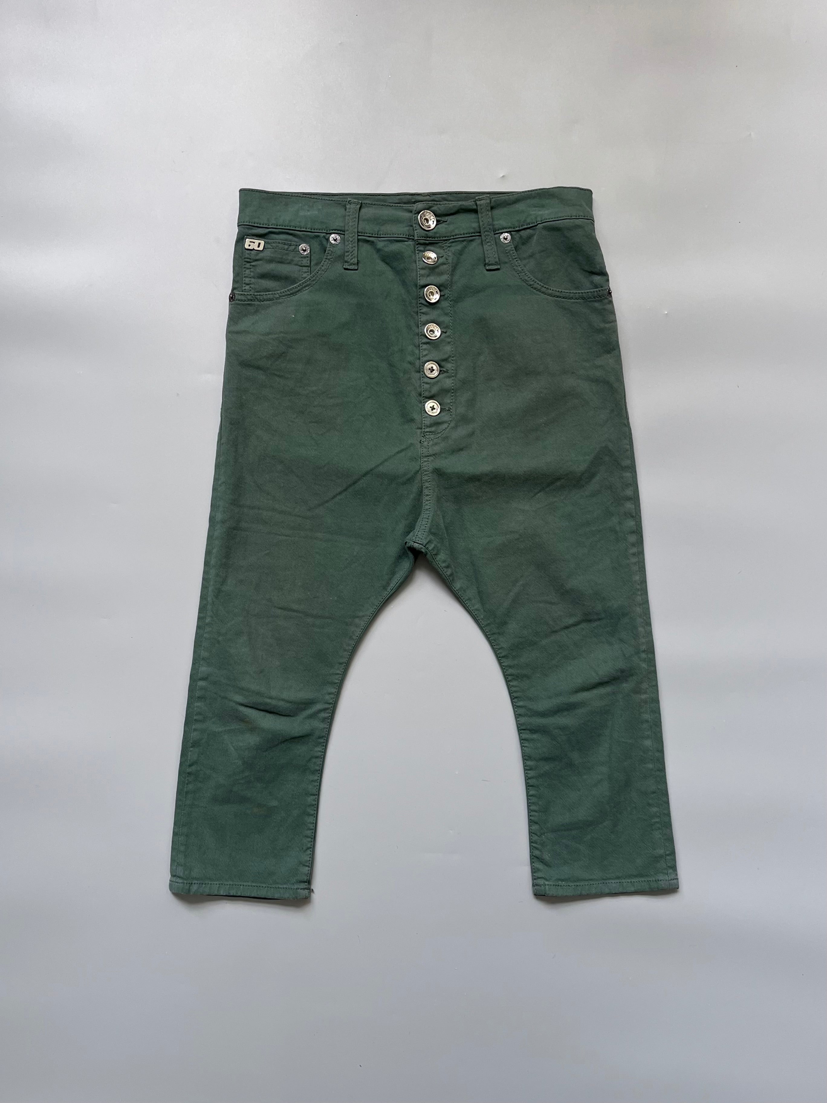 Miss Sixty Green Low Crotch pants Pants