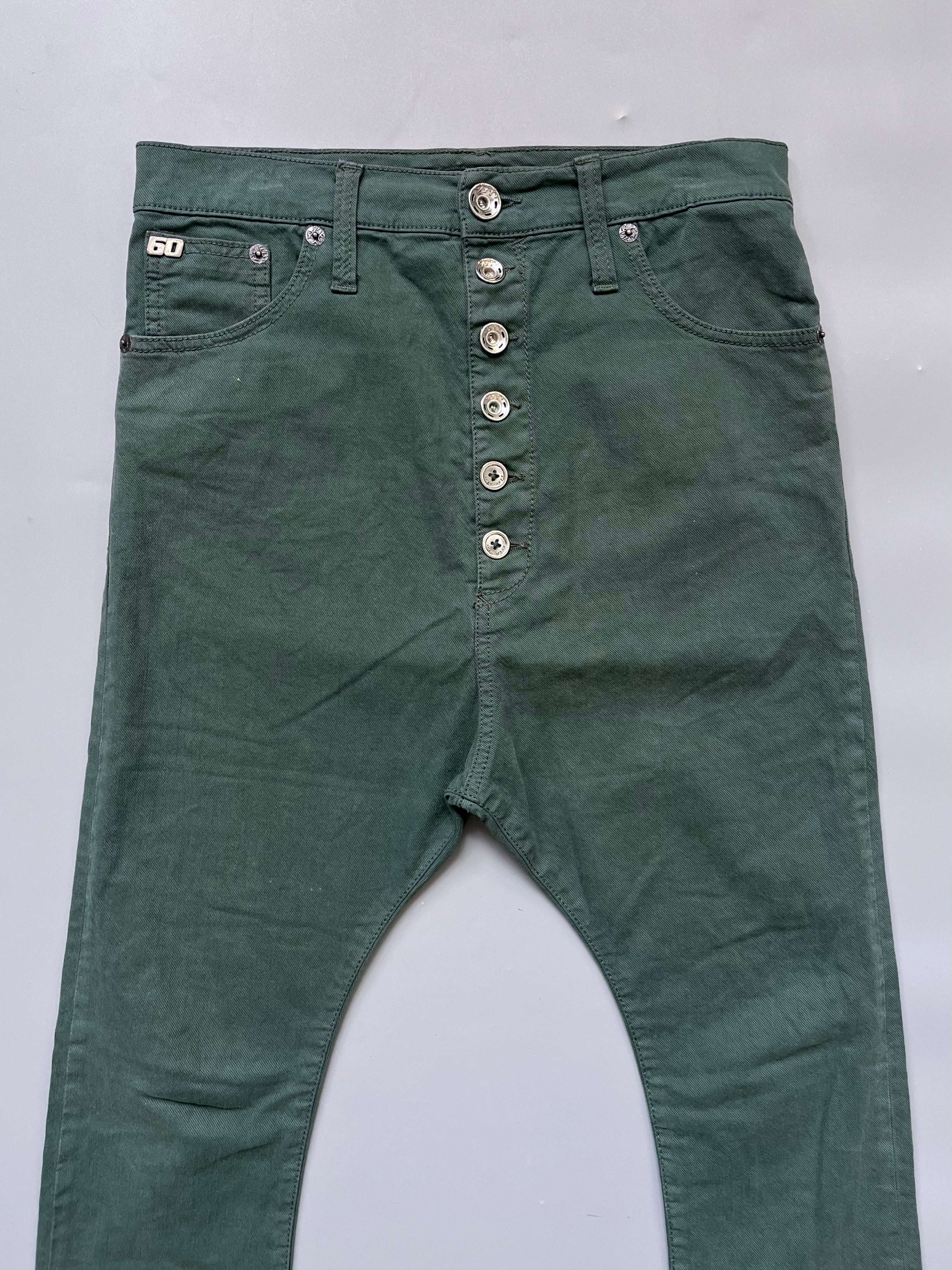 Miss Sixty Green Low Crotch pants Pants