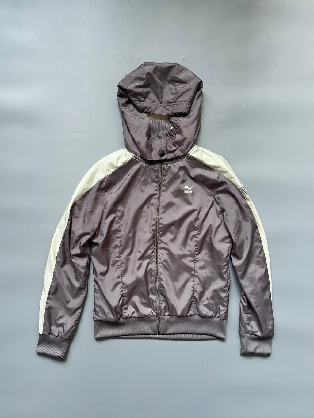 Puma Grey Hooded Tracking Suit