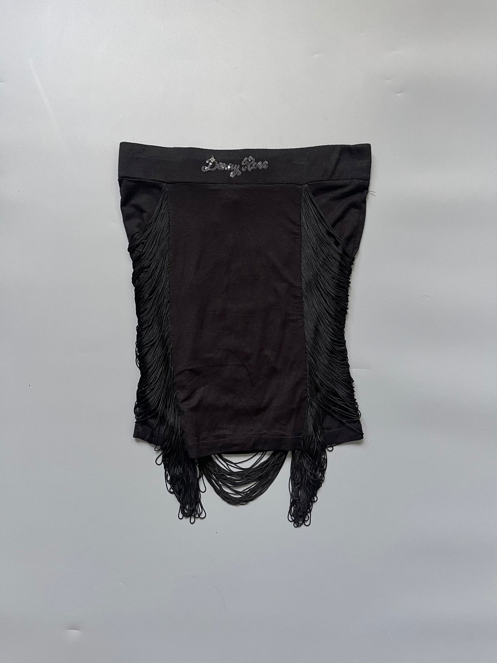 Denny Rose Fringe Skirt/ Top