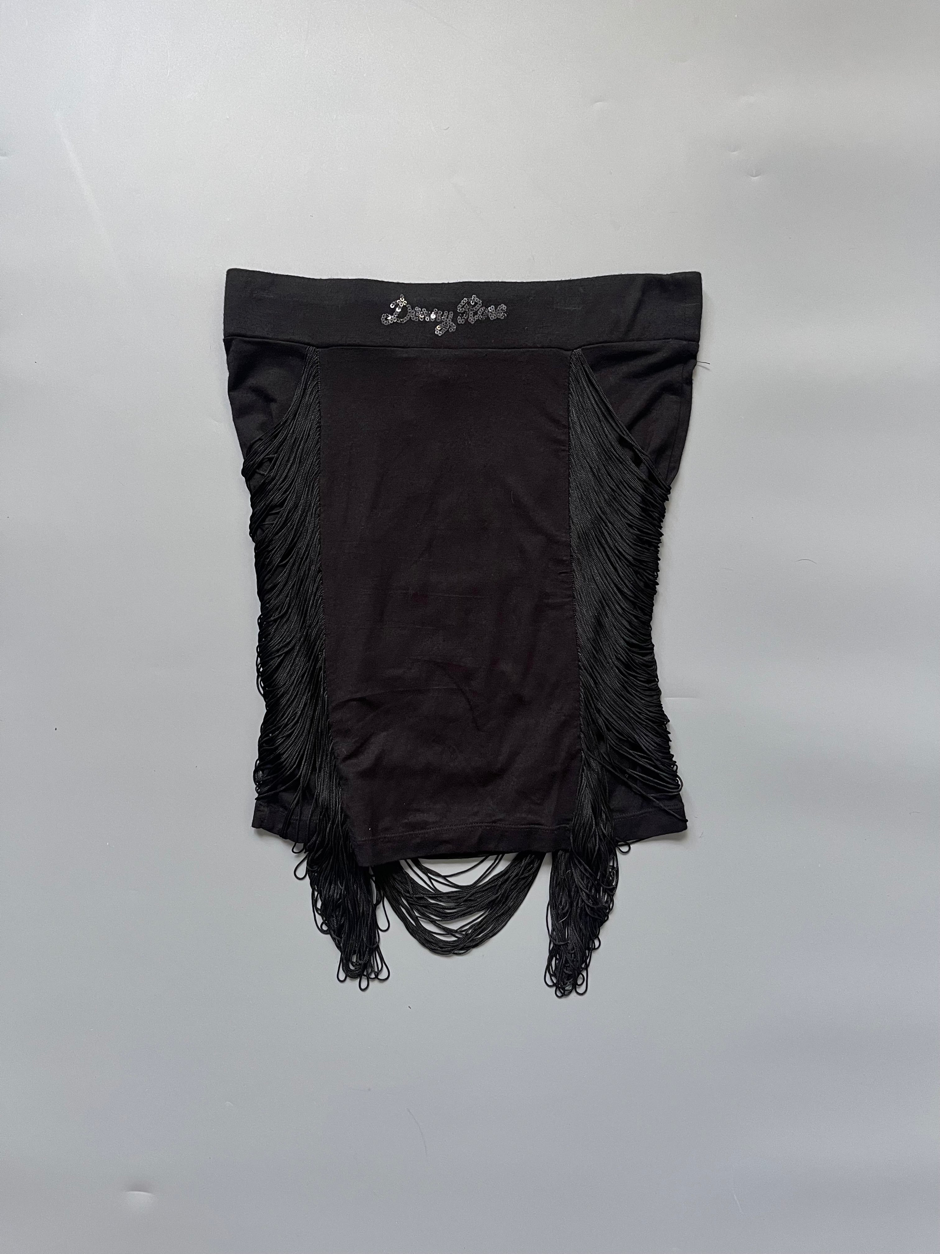 Denny Rose Fringe Skirt/ Top