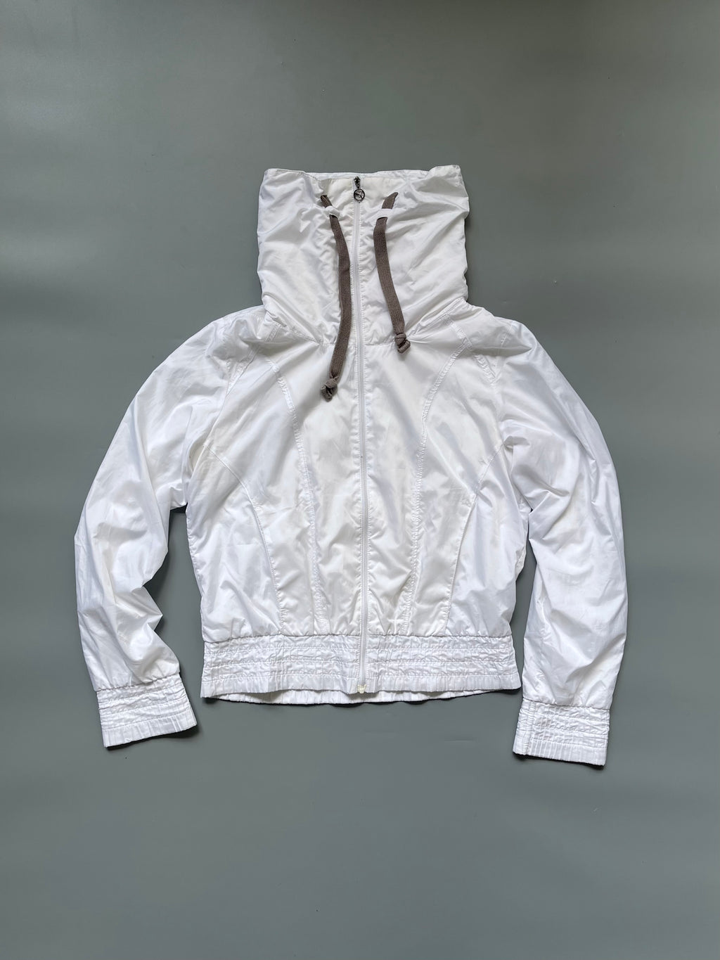 Puma High Necked White Tracksuit
