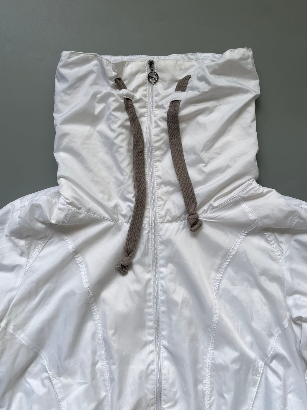 Puma High Necked White Tracksuit