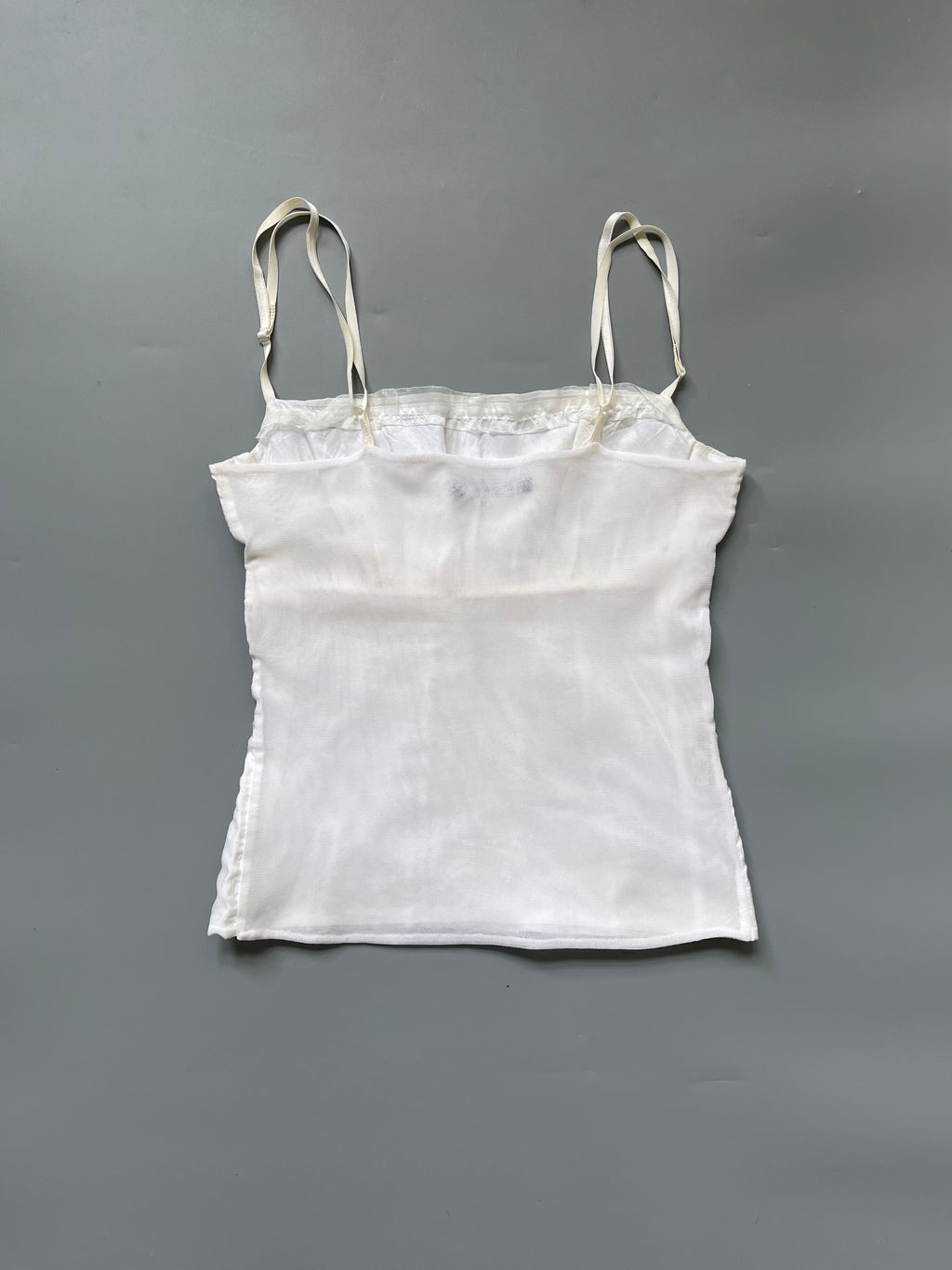 Siste’s White Chiffon Corset
